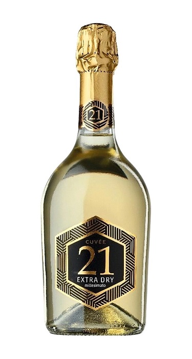 21 Cuvee Spumante Bianco Extra Dry Millesimato | Интернет-магазин Alcomag.kz (г. Алматы, Казахстан)